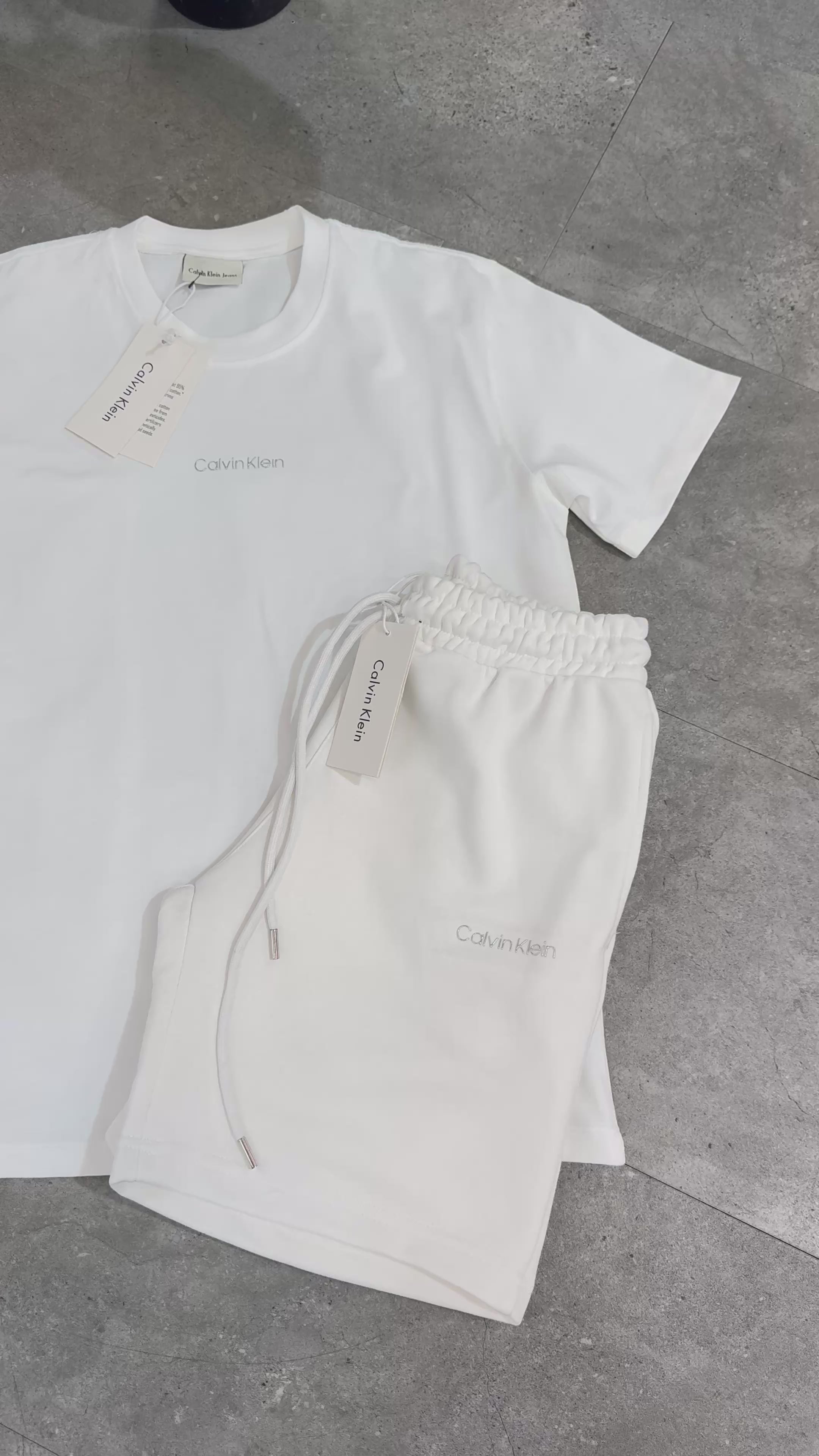 Calvin Klein Set - White - NEW1665