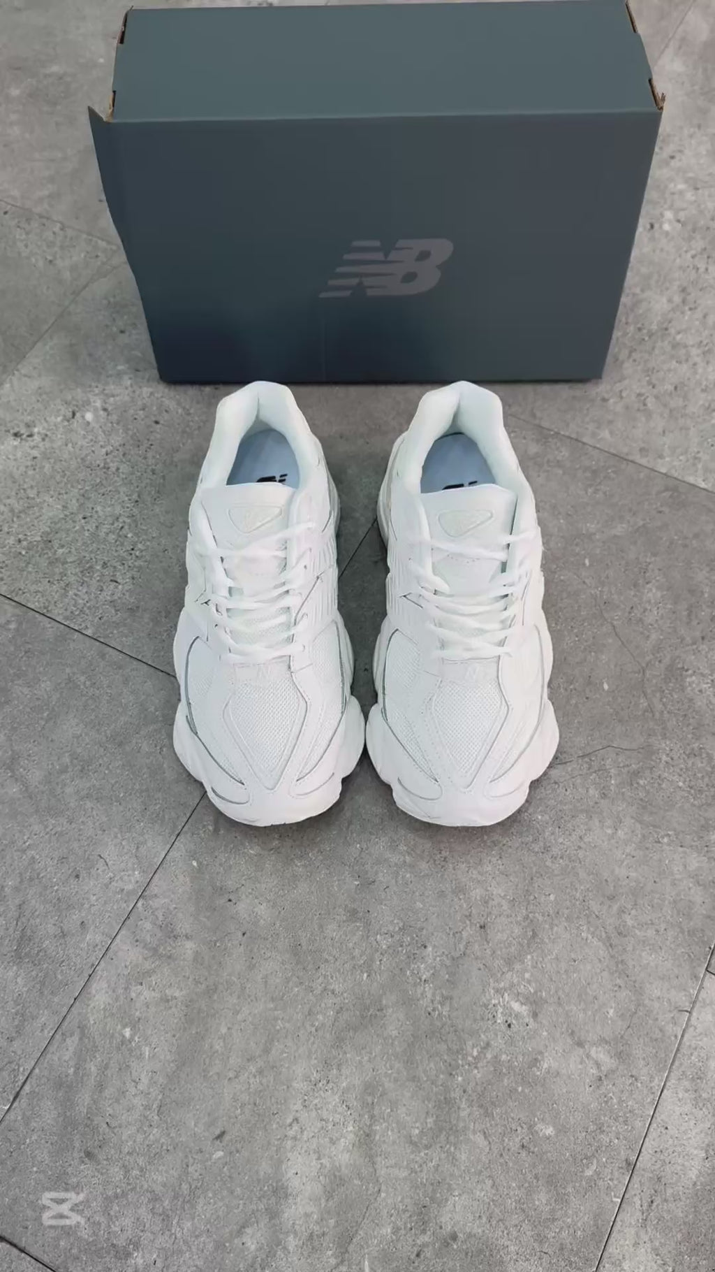New Balance 9060 "triple white" - NEW1626