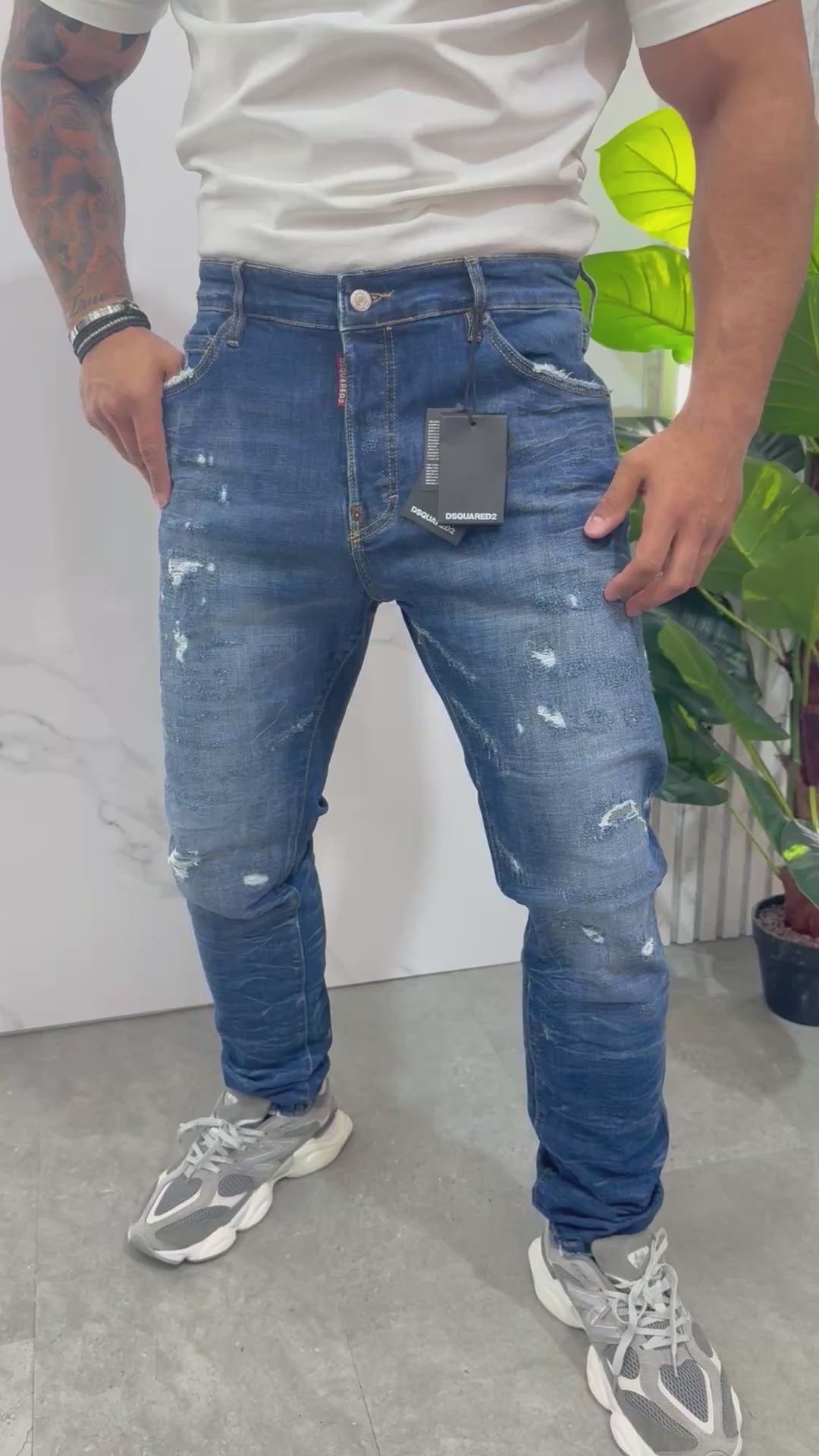 Dsquared2 "Cool Guy" Denim Jean - Dark Blue - NEW1675