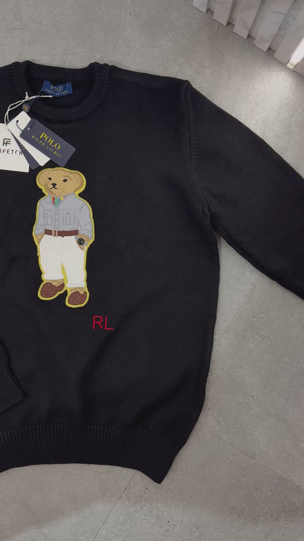 ΠΛΕΚΤΗ POLO RALPH LAUREN ΜΑΚΡΥΜΑΝΙΚΗ - NEW1282