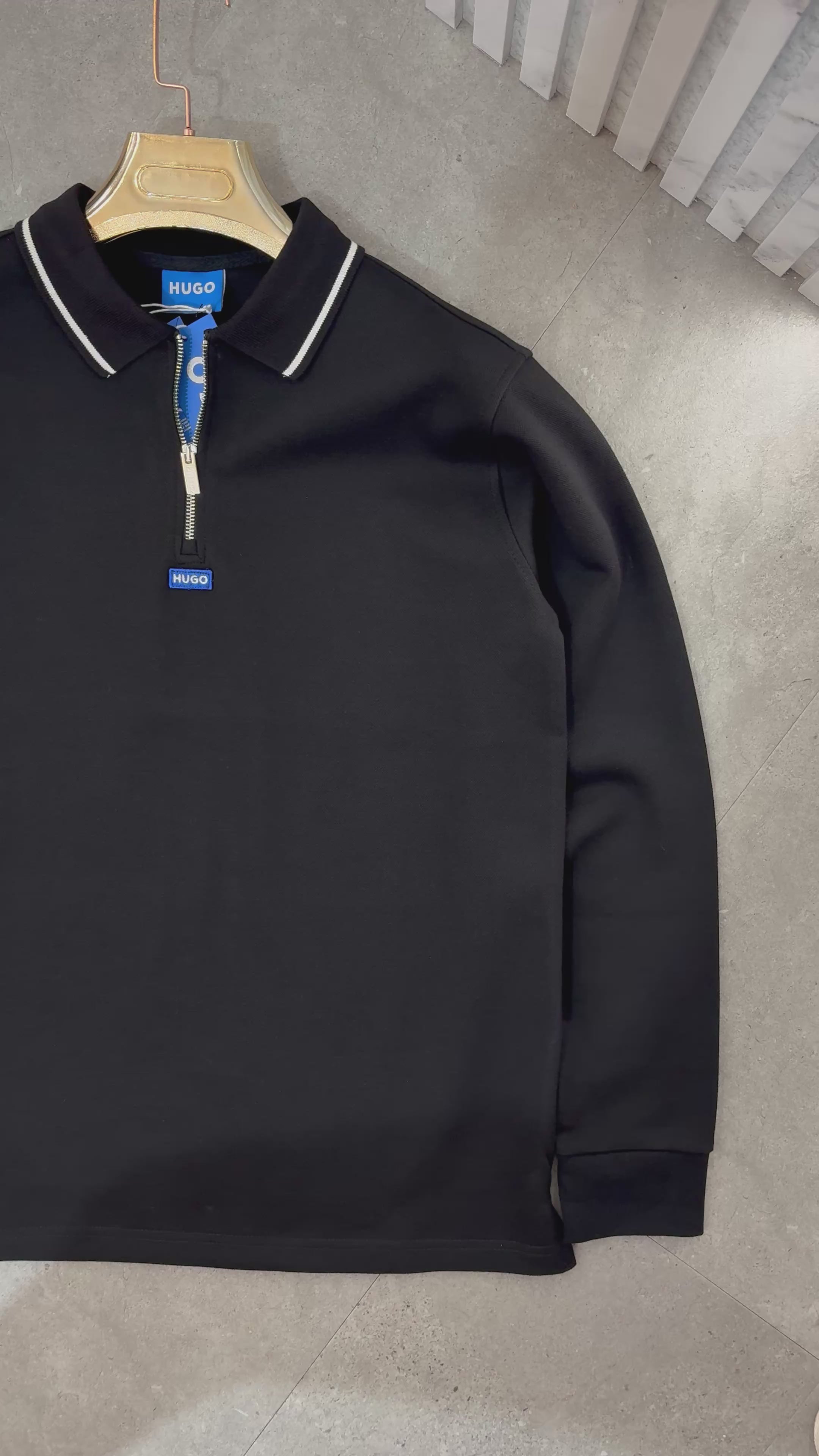 SWEATSHIRT HUGO BOSS HALF ZIP - NEW1275